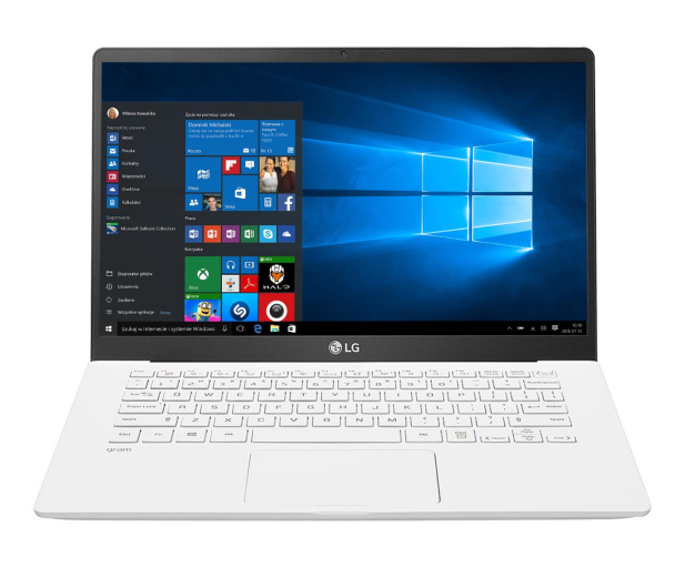 LG GRAM 14Z90N i5-1035G7/8GB/256/Win10 biały - 568940 - zdjęcie